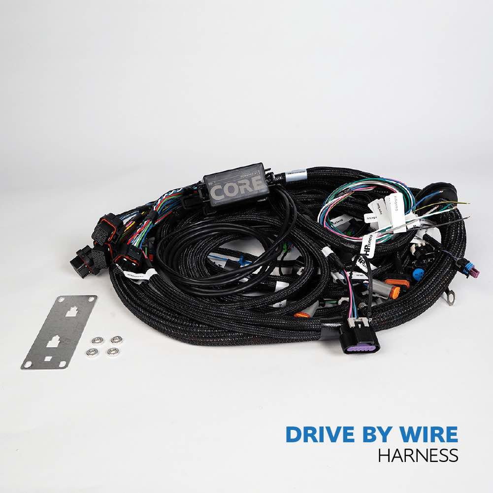 COR-HAR-002 HPtuners CORE ECU DRIVE BY WIRE ENGINE HARNESS LS3/LS4