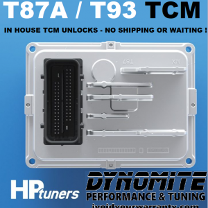 GM TCM T87A & T93 Unlock Service