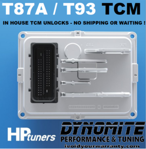 GM TCM T87A & T93 Unlock Service
