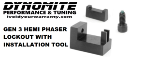 GEN 3 HEMI VVT PHASER LOCKOUT KIT WITH INSTALLATION TOOL
