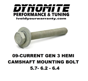 GEN 3 HEMI CAMSHAFT BOLT