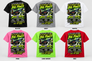 Dynomite Performance – BIG POWER Track Car T-Shirt