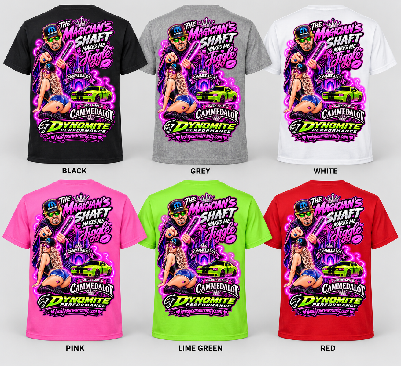 Dynomite Performance – Magician’s Shaft Jiggle T-Shirt