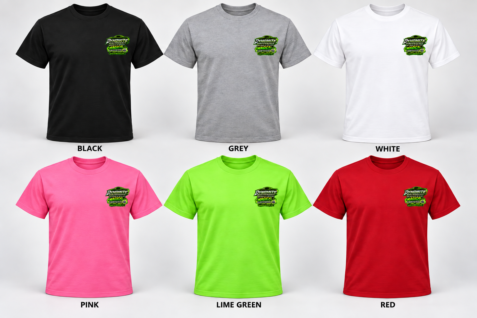 Dynomite Performance – Tuned By THE MOPAR MAGICIAN T-Shirt - Image 2