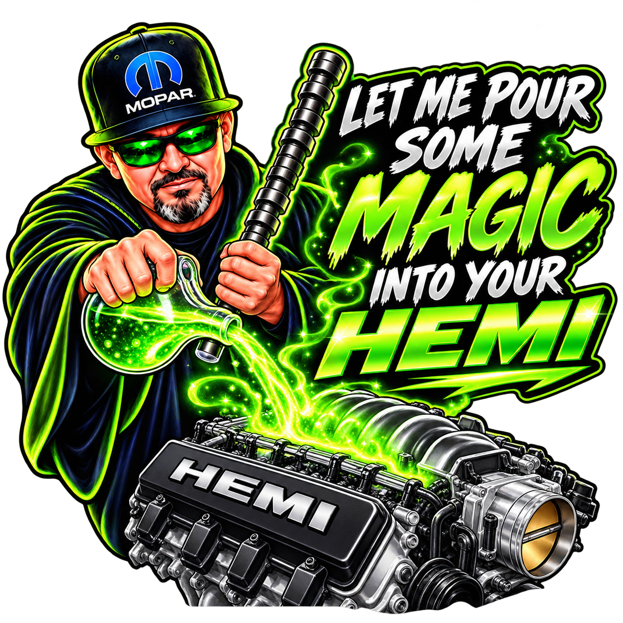 The Mopar Magician — Let me pour some magic into your HEMI