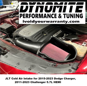 JLT Cold Air Intake for 2015-2023 Dodge Charger, 2011-2023 Challenger 5.7L 345 HEMI