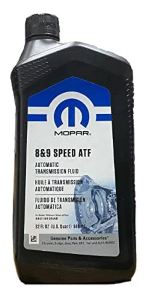 Mopar 68218925AB automatic transmission fluid, one-quart bottle