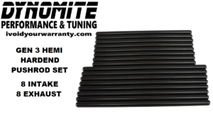GEN 3 HEMI HARDENED PUSHROD SET